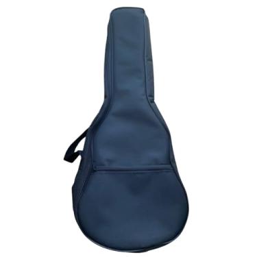Imagem de Genérico Capa Bag para cavaquinho e ukulele concert acolchoada preta com alça e bolso