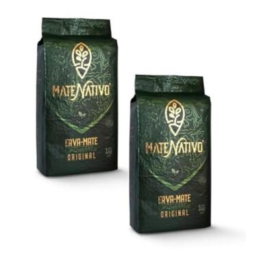 Imagem de Kit 2 Erva Mate Para Chimarrão Mate Nativo Original Premium 2pct de1kg cada