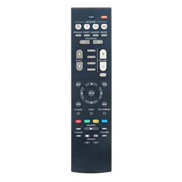 Imagem de Controle remoto de substituição RAV561 compatível com receptor Yamaha AV ZZ43210 HTR-3072 HTR3072 RX-V385 RXV385 YHT-4950UBL YHT4950UBL
