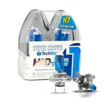 Imagem de Lâmpada H7 Super Branca 8500k TechOne