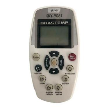 Imagem de Controle Remoto Compativel Ar Condicionado Brastemp Sky 9067 - New