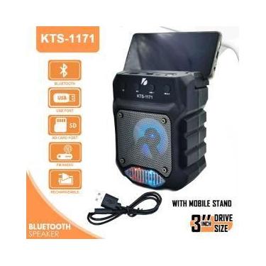 Imagem de Super Caixa De Som Portátil Com Bluetooth com entrada para microfone K