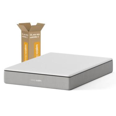 Imagem de Colchão Sleep Calm Plus Espuma ou Molas, Casal (138x188), Molas