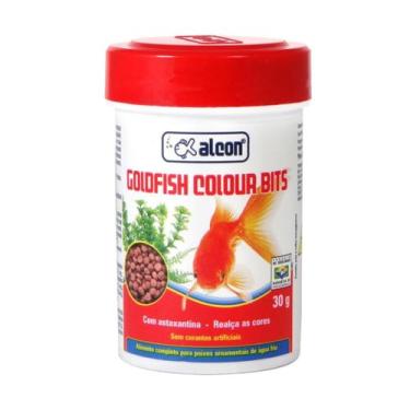 Imagem de Ração Alcon Goldfish Colour Bits 30g