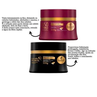 Imagem de Haskell Máscaras De Hidratação Cavalo Forte Liso Com Força P