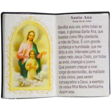 Imagem de Livro de Oração Santa Ana Resina Religioso - Zona Livre