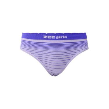 Imagem de Calcinha Tanga Infantil Sem Costura - Zee Rucci, G, Roxo