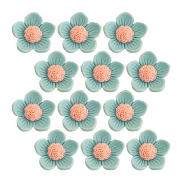 Imagem de Charms Apliques para Decoração Florzinha Azul (12 Un) - Redelease