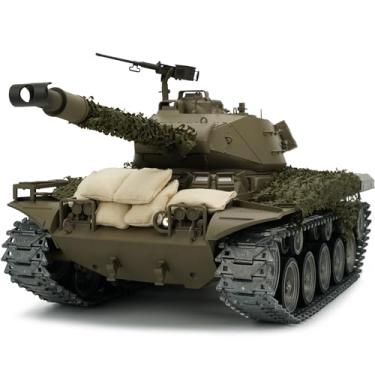 Imagem de DIRACCOS Modified Edition 1/16 Remote Control US M41A3 Walker Bulldog Tank (Upgraded/Metal Road Wheel & Tracks & Sprocket Wheel & Idle Wheel)(5000mah Nimh Battery)(Steel Gear Gearbox)