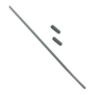 Imagem de GINTAI Capa inferior de laptop tiras de borracha de substituição para Lenovo ThinkBook 15 G2 são 20VG /15 G2 ITL 20VE /15 G3 ACL 21A4 /15 G3 ITL 21A5 /15 G4 IAP 21DJ Cinza (um longo e dois curtos)