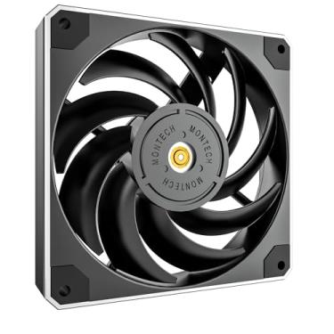 Imagem de Montech Metal 120 PWM, ventilador de resfriamento silencioso de alto desempenho, 4 pinos