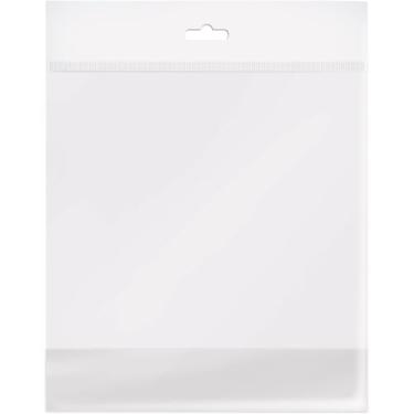 Imagem de Saco Adesivado Transp C/Furo 12X18+3Cm Aba Pctc/100-114833