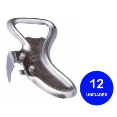 Imagem de Abridor Lata Garrafa Inox Viel 12un