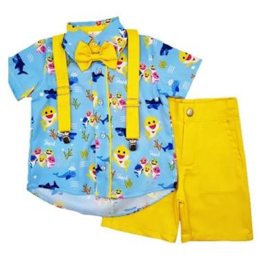 Imagem de Conjunto Infantil Masculino Baby Shark - Modelo 4 - Photok,  4