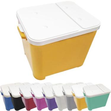 Imagem de Container Porta Ração Canister Plástico com Tampa Protege Conserva Fur