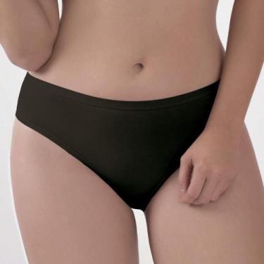 Imagem de Calcinha Básica Love Secret 81500 Modal, Preto, GG