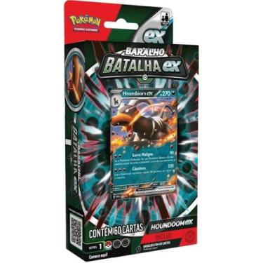 Imagem de Baralho pokemon deck de batalha ex melmetal/houndoom copag, Houdoom, U