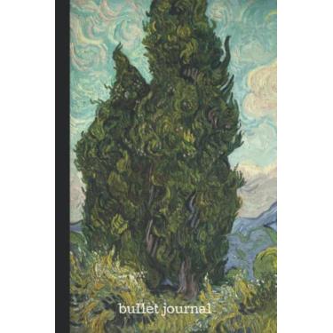 Imagem de Bullet Journal: Dotted grid year planner; Van Gogh impressionist painting cover (104 pages, 6x9 inches)
