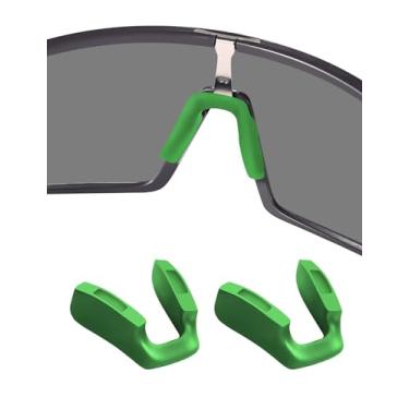 Imagem de Almofadas de nariz de substituição para Oakley Sutro OO9406 / Sutro S OO9462 / Sutro Lite OO9463 / Sutro Asian Fit OO9406A / Sutro Lite Asian Fit OO9463A / Óculos de sol ventilados Sutro - verde