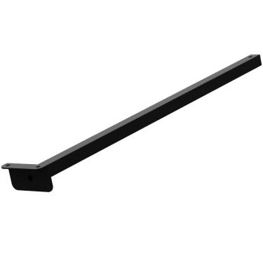 Imagem de Suporte Refletor Fachada Banner Braço 60 Cm - Preto