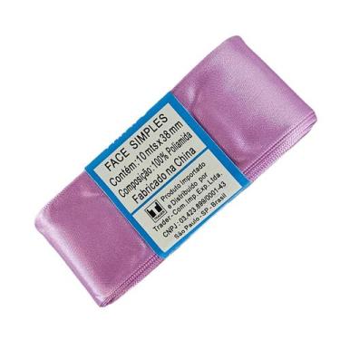 Imagem de Fita de Cetim Trader 38mm N9 com 10 Metros, COR 140 LILAS, 10 Metros