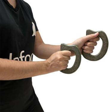 Imagem de Par de Socos Instrumentos de Liberação Miofascial IASTM Em MDF Ultra Dafoca Sports