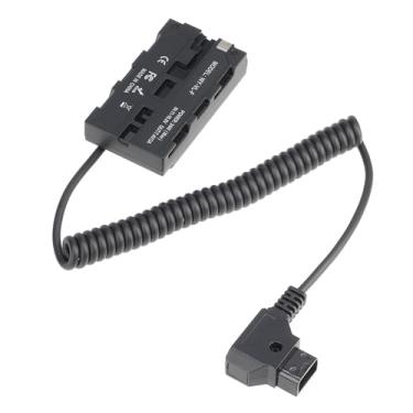 Imagem de FocusFoto Conector D-Tap Para Np-F550 Cabo Adaptador De Bateria Fictícia Decodificada Completa Para Sony Np-F970 Np-F570 Np-F750 Np-F770 F960 Para Câmera De Alimentação Monitor De Campo Vídeo Luz Le