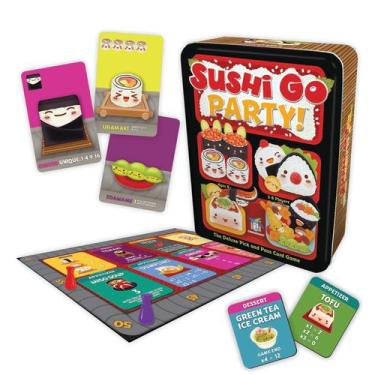 Imagem de Jogo de Cartas Sushi Go! Party Deluxe - Gamewright