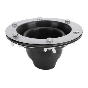 Imagem de Kit Jack de Fogão para Barraca, Tenda Fogão Jachela Piscando Kit de Combustão de Teto Silicone Alta Temperatura de Teto Flexível Jacte de Madeira Bota de Madeira Kit de Fogão para Campainha, Yurt, Queimador de Madeira, Fogão de Viagem (Laranja) (Preto)