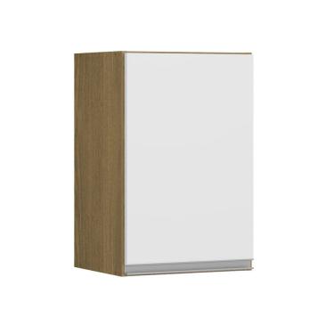 Imagem de Armário Aéreo para Cozinha Sabrina 1 Porta 40x60cm MDP Branco 0458 Menu Móveis