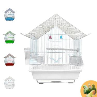 Imagem de Gaiola Para Periquito Ninho Para Canário Belga Passarinhos