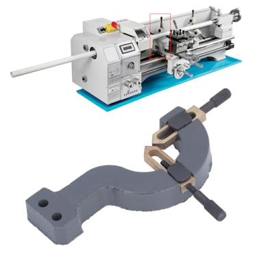 Imagem de Mini Torno Atualizado, Descanso Central Estabilizador de Torno Robusto de Metal Premium para Mini Torno 8 X 16 210 X 400 210 X 750 210 X 800 220 X 600 220 X 750