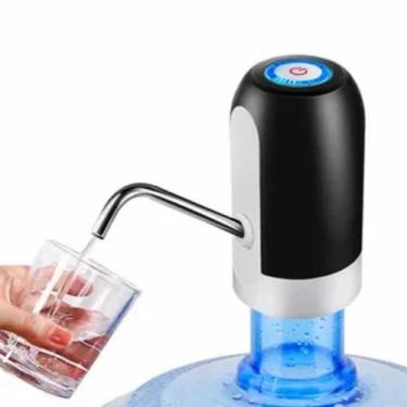 Imagem de Bomba Filtro Galão Água 10/20L - Recarregável USB - Prática - Higa Sho