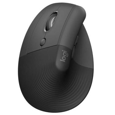 Imagem de Mouse Logitech Lift Left Vertical Wireless - Preto