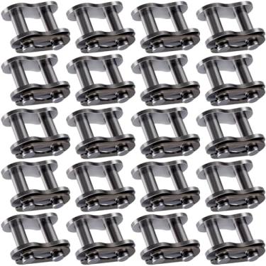 Imagem de Alpinleux 20 peças #35 Chain Master Link, elo de corrente de bicicleta, elo de corrente de bicicleta de liga, elo mestre para corrente de bicicleta