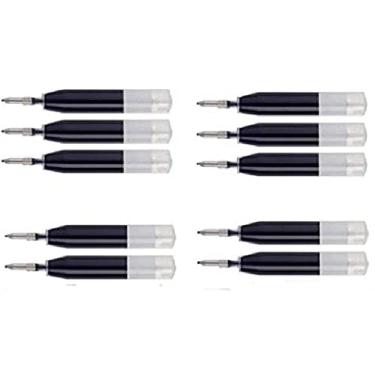 Imagem de 10 Refil de tinta de gel Intrepid Cross ion genuíno [Embalagem a granel] para canetas Cross Roadster, Vice, Penatia Gelicious e Matrix Pens, Preto