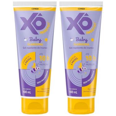 Imagem de 2x Xô inseto baby icaridina repelente contra mosquitos pernilongos bor