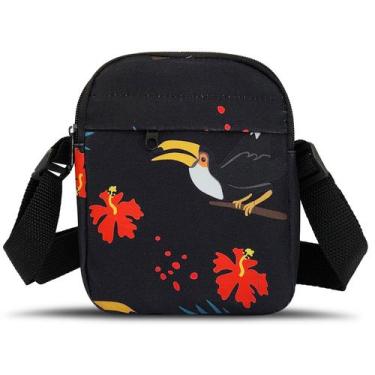 Imagem de Bolsa Shoulder Bag Mini pochete Pequena Necessaire Transversal Estampa