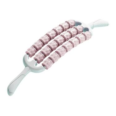 Imagem de Deevoka Bastão de massagem muscular, bastão de massagem corporal, ferramenta de massagem, rolo de equipamento de ginástica para atividades ao ar livre