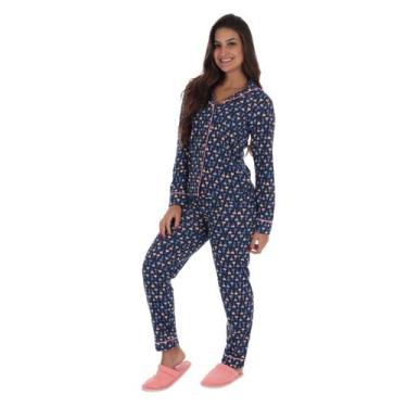 Imagem de Pijama Print Americano Victory, M, Marinho