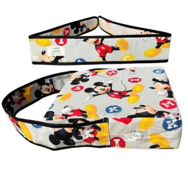 Imagem de Cadeira de Refeição Alimentação Portátil KIT COMPLETO Almofada de Elev