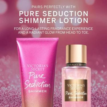 Imagem de Kit Victoria's Secret Pure seduction shimmer hidratante + Body Splash 