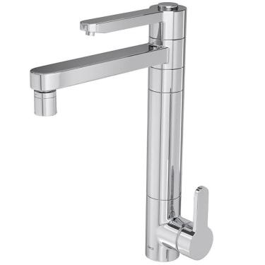 Imagem de Monocomando Mesa Com Filtro Cozinha Twin Click Cromado Deca