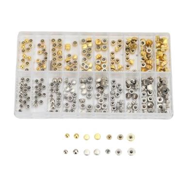 Imagem de Fockety Kit de Reparo de Assistência, 300pcs de Aço Inoxidável Peças de Relógio Coroa, Relógios Ferramenta de Reparo, Relógios STEM Extender Crowns Acessório Reparação de Reparação