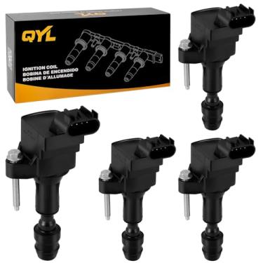 Imagem de 4 peças de substituição de bobina de ignição para Chevy Malibu HHR Cobalt Equinox GMC Terrain Pontiac G6 12638824 12578224 D522C