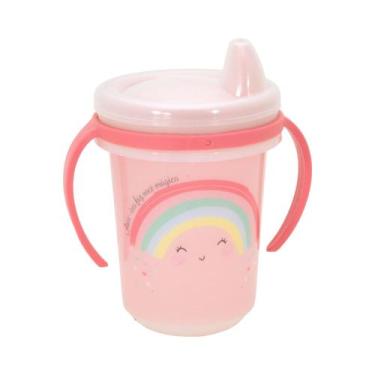 Imagem de Copo Infantil Com Alça Removível Caneca Trio 330ml Transição - PLASÚTI