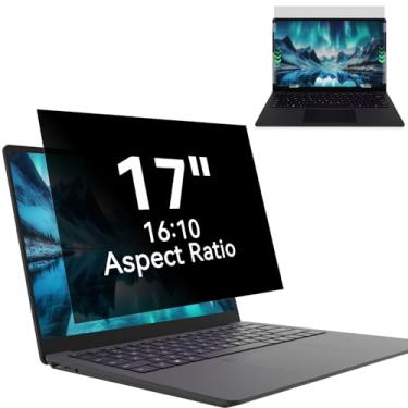 Imagem de Mao Yeye Tela De Privacidade Para Laptop 17 Polegadas, Proteção Antirreflexo Com Proporção 16:10 E Luz Azul, Protetor Monitor Computador, Filtro Removível Polegadas Lenovo Hp Dell Acer Asus Thinkpad