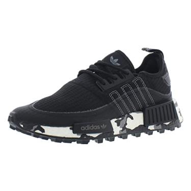 Imagem de adidas Tênis masculino NMD_r1, Core Black/Core Black/Cloud White, 38
