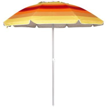 Imagem de Guarda-Sol Rainbow 2,00m em Alumínio Poliéster Estampas Sortidas Bel, 