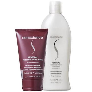 Imagem de Senscience Renewal Shampoo 280ml e Renewal Mask 150ml
